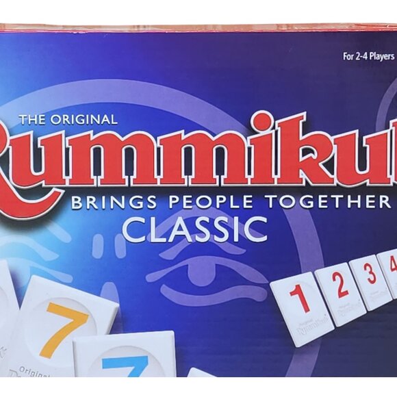 Pressman Rummikub Bonus Edition Board Game – Tile Rummy Family Game 2-4 Players - Picture 10 of 14